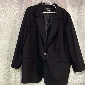Wool black blazer